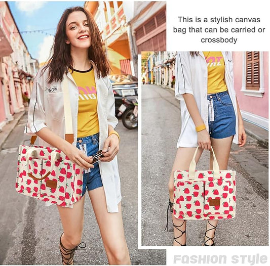 Bag for Women with Pockets Crossbody Bag Tote Shoulder Handbags