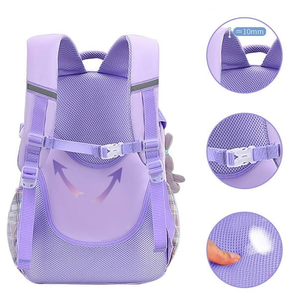 Comfortable Girls School Backpack 5 to 10 Grade