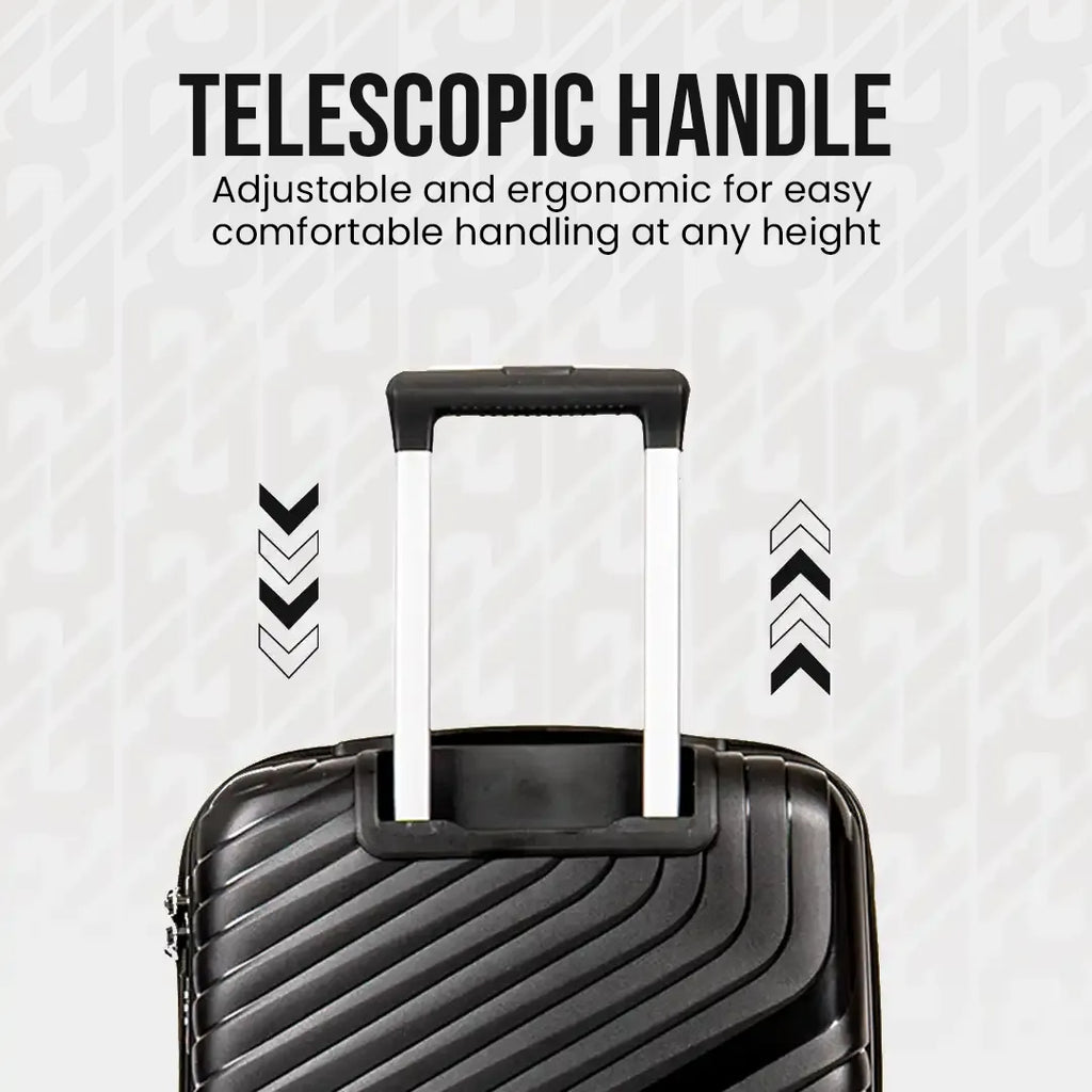 Everest Dune XL005 | Premium Unbreakable 3-Piece Suitcase Set