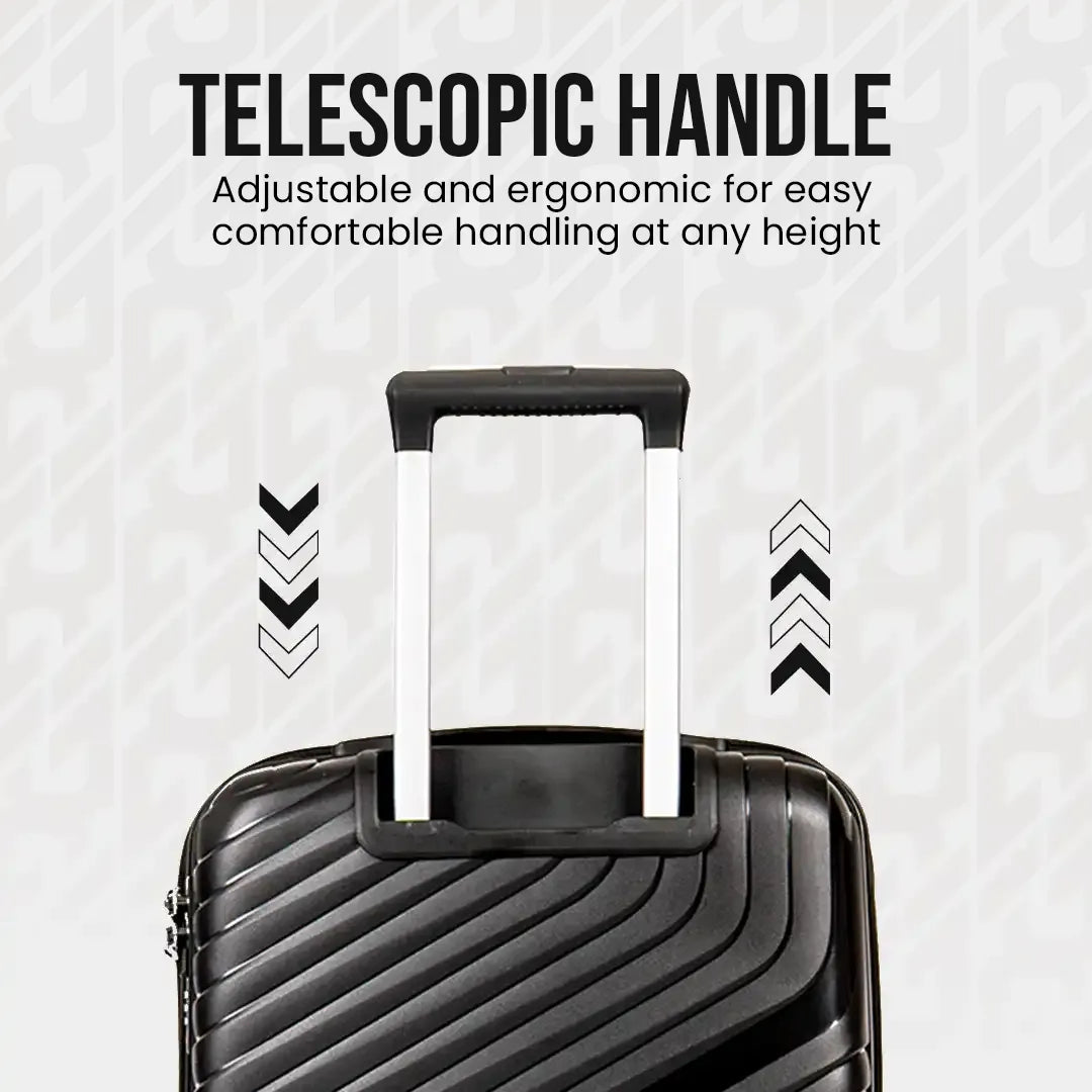 Everest Dune XL005 | Premium Unbreakable 3-Piece Suitcase Set