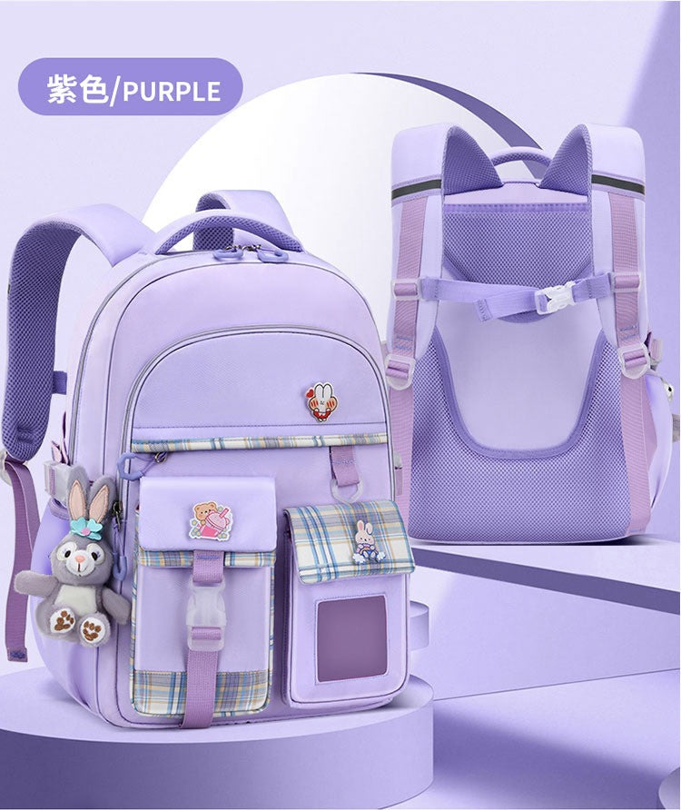 Comfortable Girls School Backpack 5 to 10 Grade