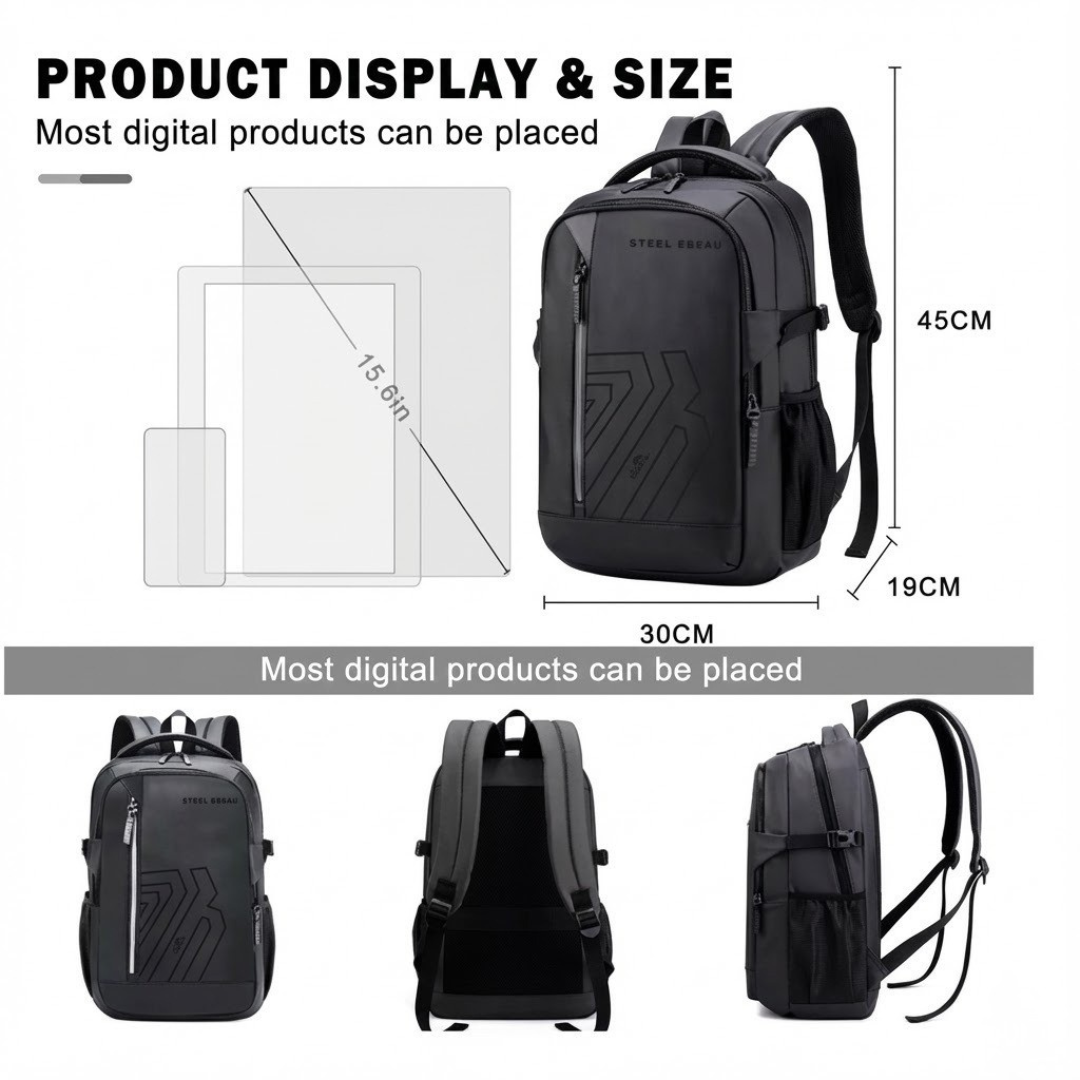 Steel Ebeau Urban Tech Backpack