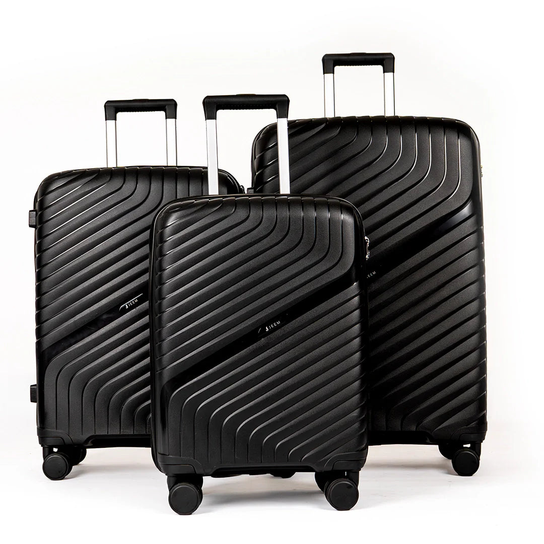 Everest Dune XL005 | Premium Unbreakable 3-Piece Suitcase Set