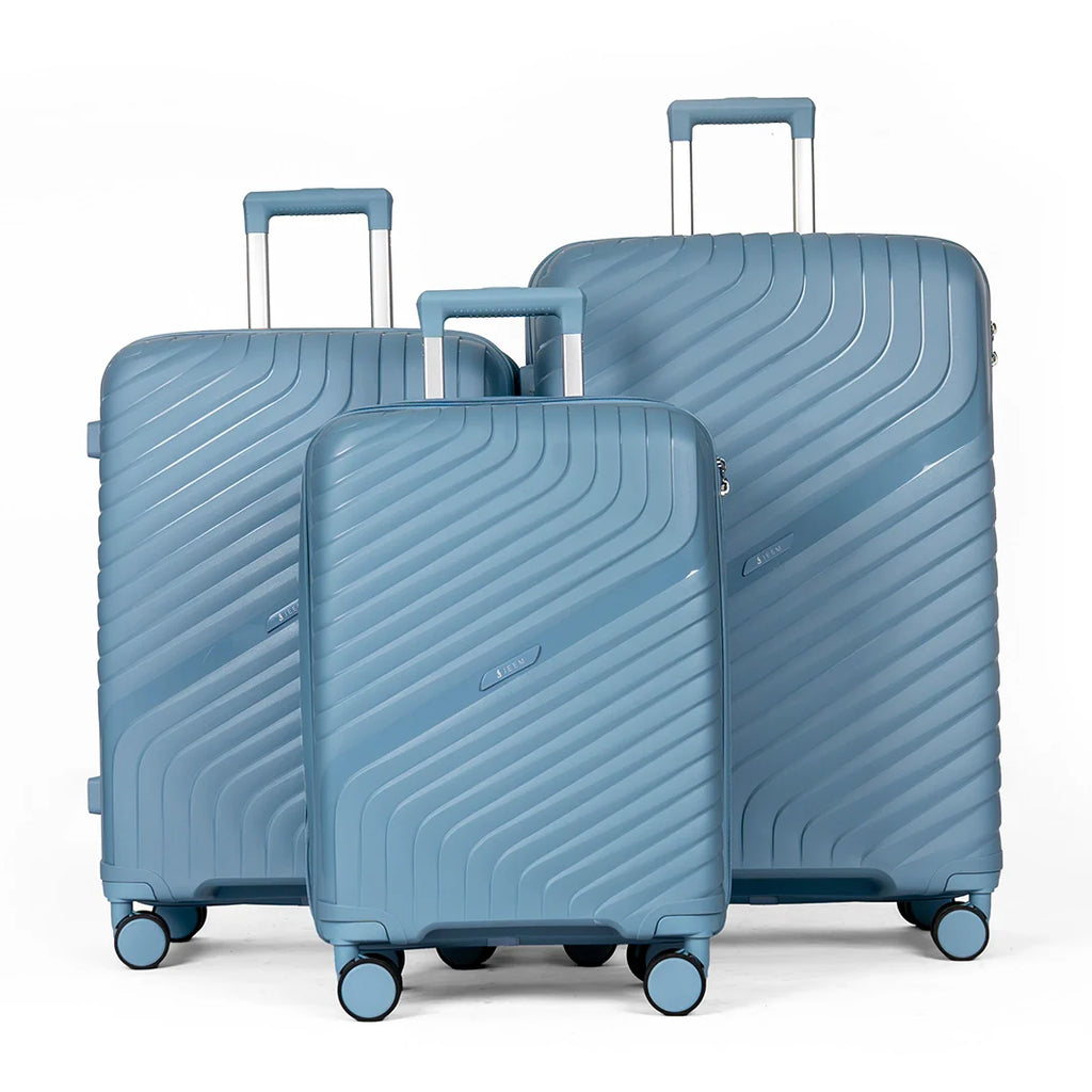 Everest Dune XL005 | Premium Unbreakable 3-Piece Suitcase Set