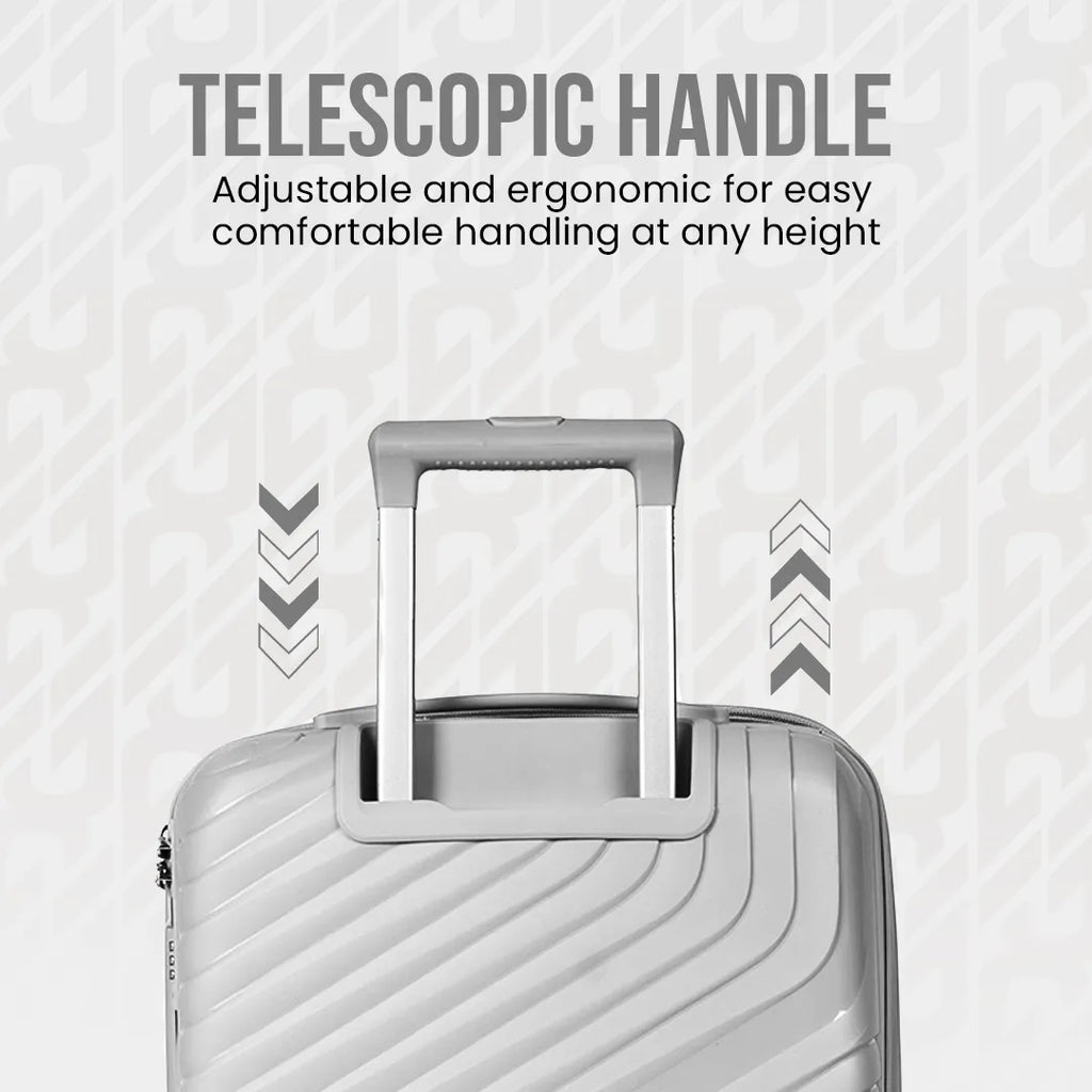 Everest Dune XL005 | Premium Unbreakable 3-Piece Suitcase Set